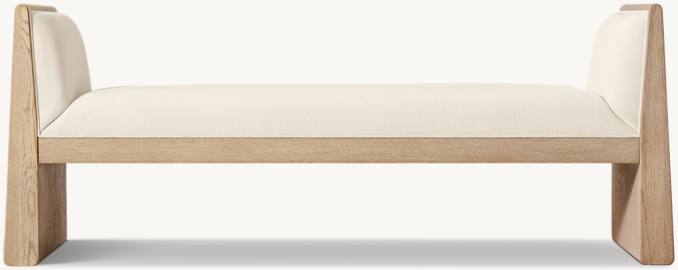 Shown in Natural Performance Linen Weave with Greige Oak finish.