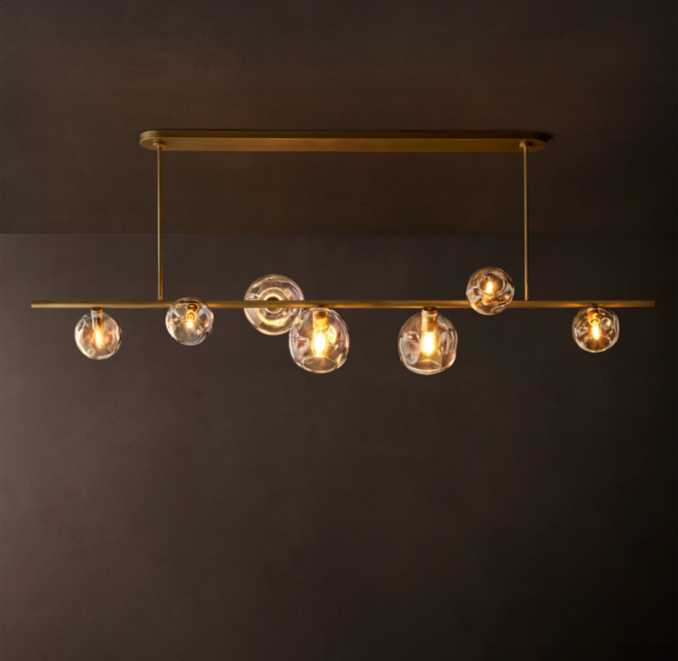 Bubble - Lampadario lineare