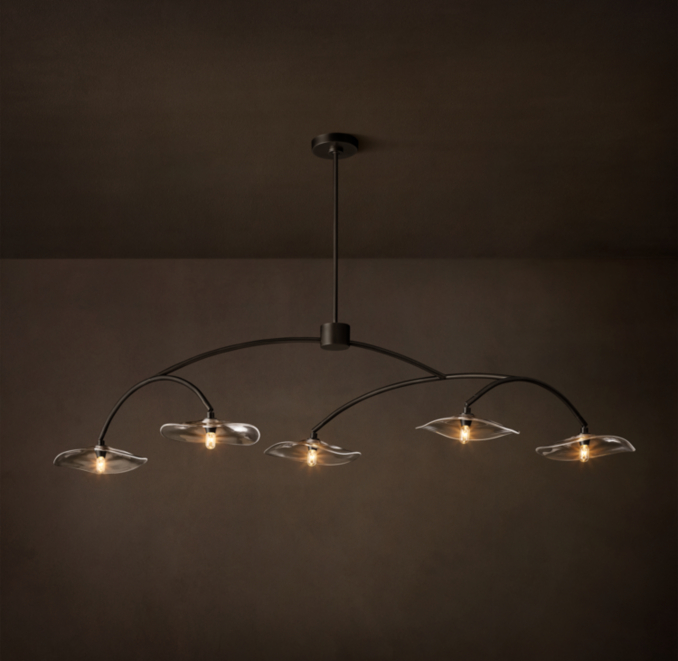 152cm chandelier shown in Bronze.