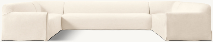 Monastère Waterfall U-Sectional with Modular Corners