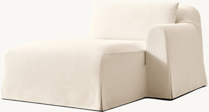 Monastère Waterfall with Back Cushions Right-Arm Chaise