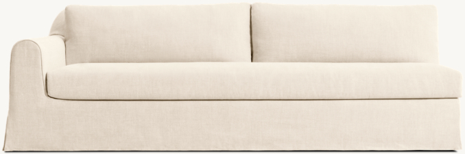 Shown in Natural Perennials® Performance Textured Linen Weave.