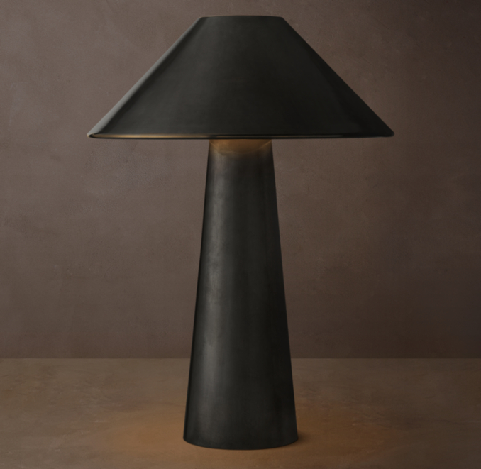 14" lamp shown in Bronze.