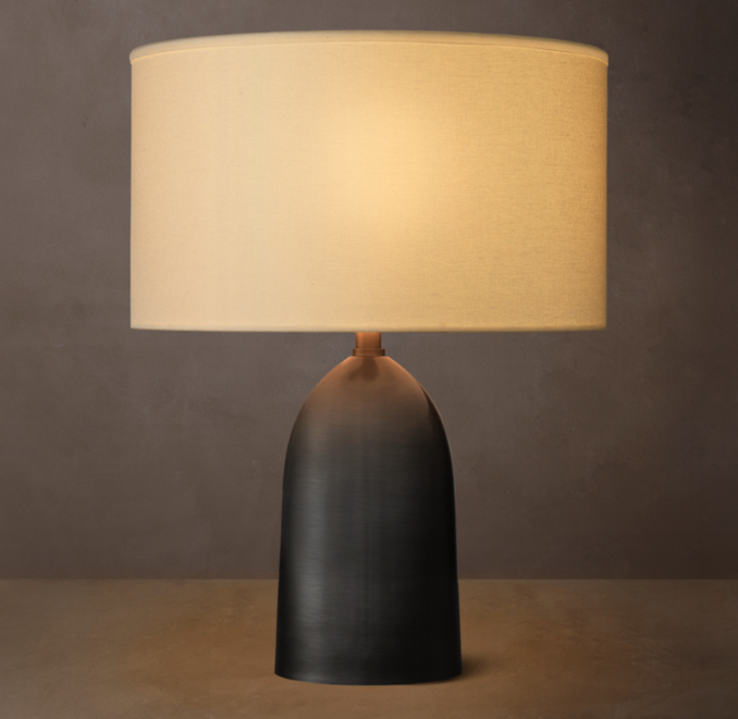 13" lamp shown in Bronze.