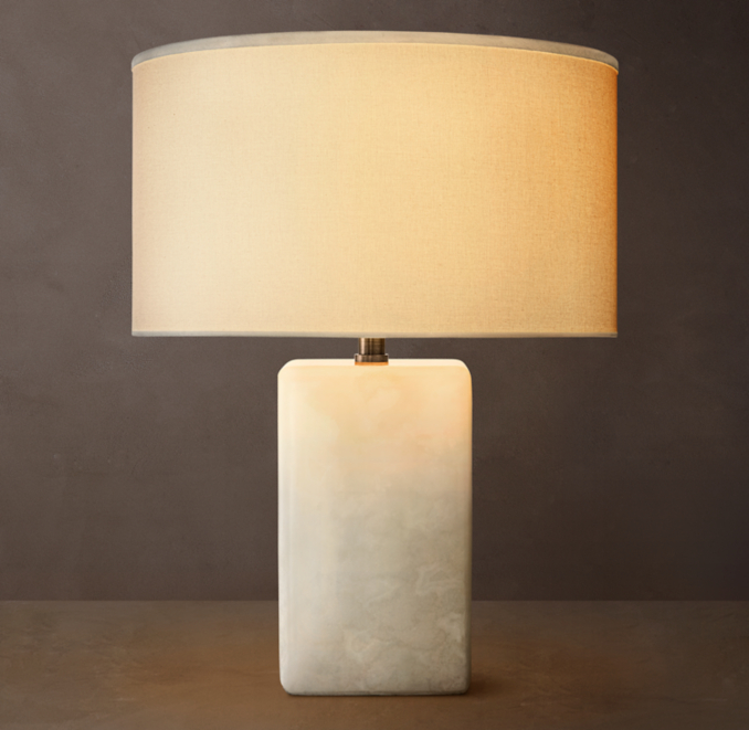 13" lamp shown in Ivory Onyx.