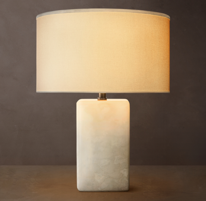 13" lamp shown in Ivory Onyx.