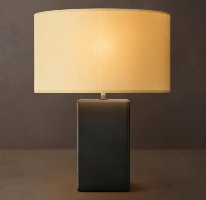 13" lamp shown in Bronze.