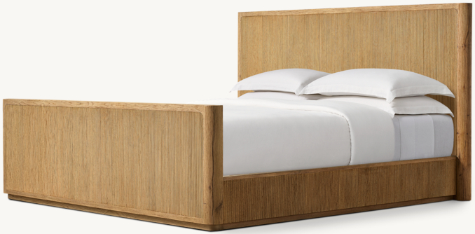 Cambria Panel Bed with Footboard