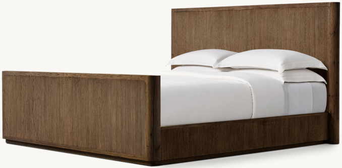 Cambria Panel Bed with Footboard