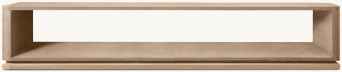 Ligné Shagreen Rectangular Open Coffee Table