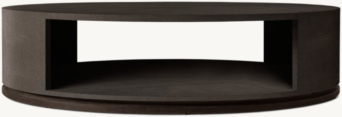 Shown in Ebony Shagreen/Black Brushed Oak.