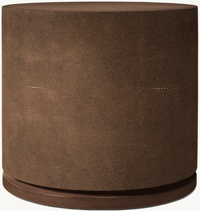 Shown in Mocha Shagreen/Brown Brushed Oak.