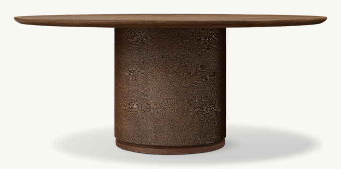 Shown in Mocha Shagreen/Brown Brushed Oak.