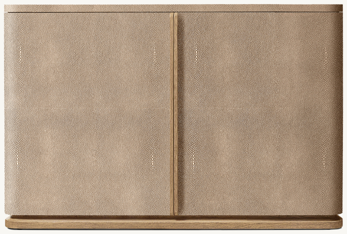 Shown in Taupe Shagreen/Greige Brushed Oak.