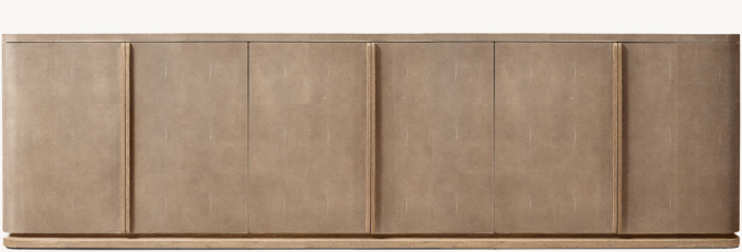 Shown in Taupe Shagreen/Greige Brushed Oak.
