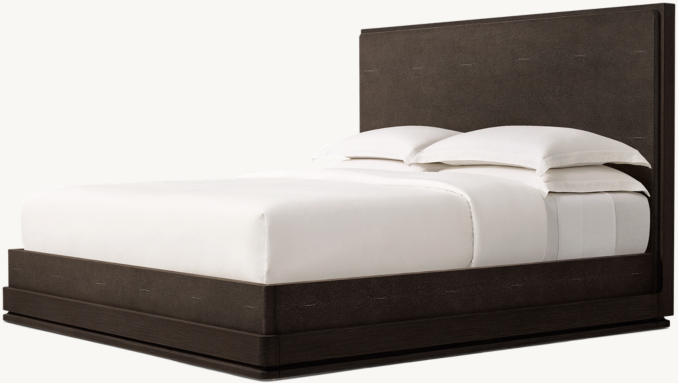 Shown in Ebony Shagreen/Black Brushed Oak.
