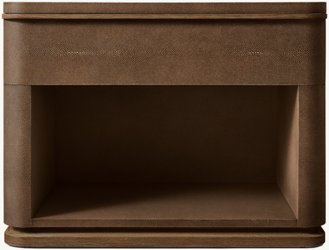 Ligné Shagreen Open Nightstand