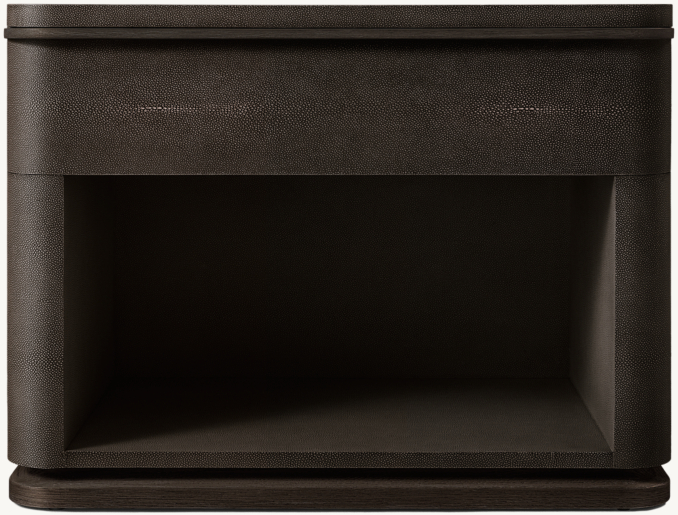 Ligné Shagreen Open Nightstand