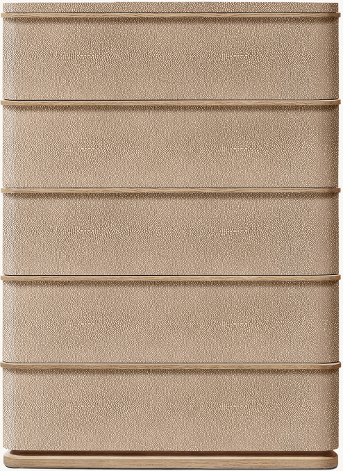 Shown in Taupe Shagreen/Greige Brushed Oak.