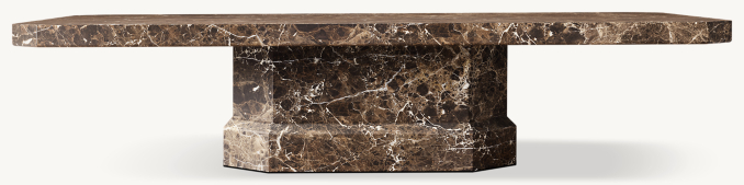 Antic Pedestal Coffee Table