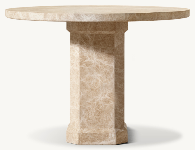 Antic - Table de bistro et d'entrée