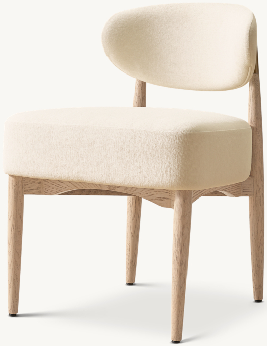 Arno Luxe Fabric Dining Side Chair