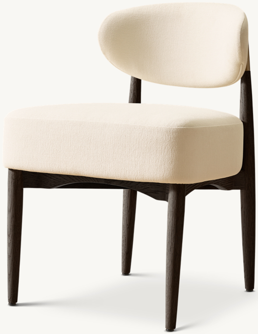 Arno Luxe Fabric Dining Side Chair