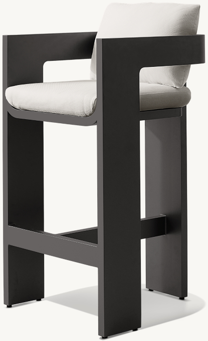 Sedona Open Aluminum Bar & Counter Stool