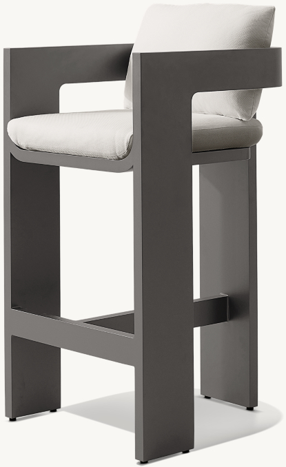 Sedona Open Aluminum Bar & Counter Stool