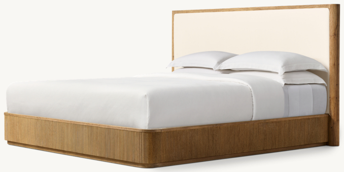 Cambria Fabric Panel Bed