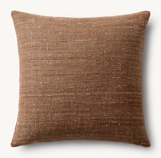 Kari Marled Solid Pillow Cover - Square