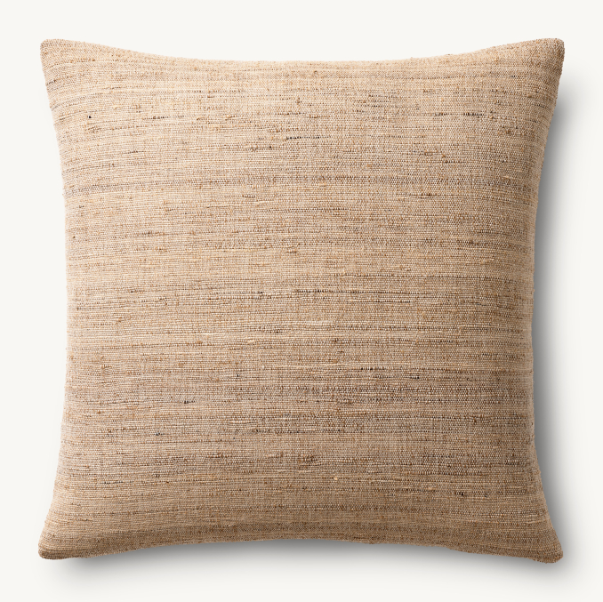 Kari Marled Solid Pillow Cover - Square