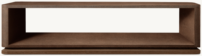 Shown in Mocha Shagreen/Brown Brushed Oak.