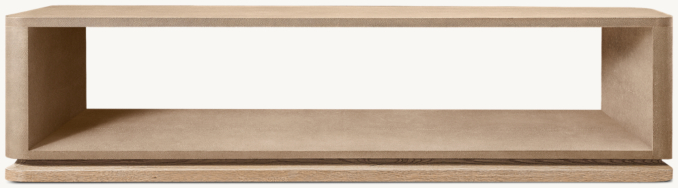 Ligné Shagreen Square Open Coffee Table