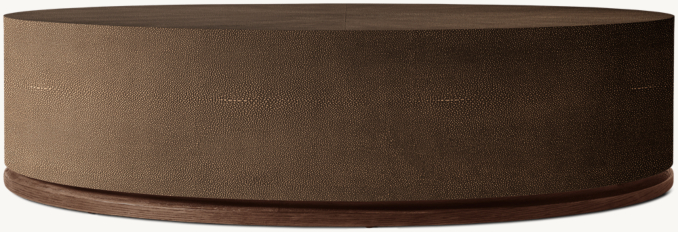 Shown in Mocha Shagreen/Brown Brushed Oak.