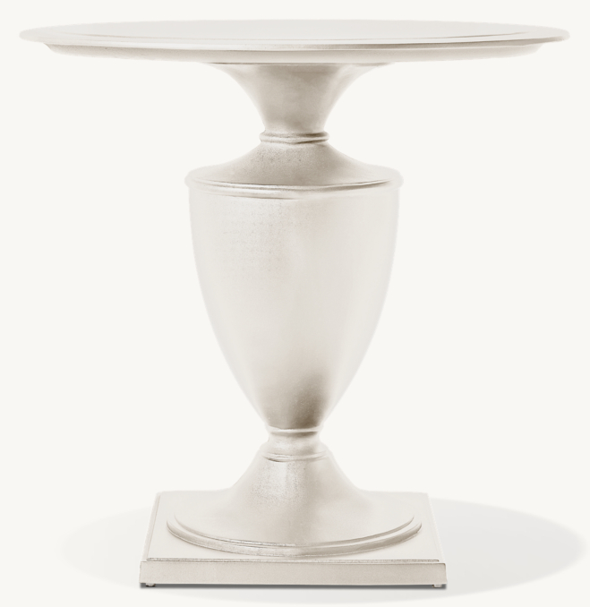 Klismos Round Side Table