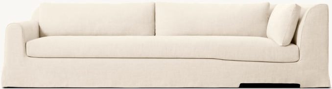 Shown in Natural Perennials® Performance Textured Linen Weave.