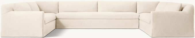 Monastère Bench-Cushion U-Sectional