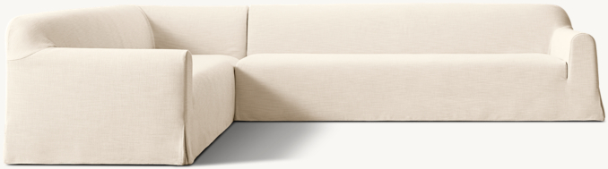 Monastère Waterfall Left-Arm L-Sectional