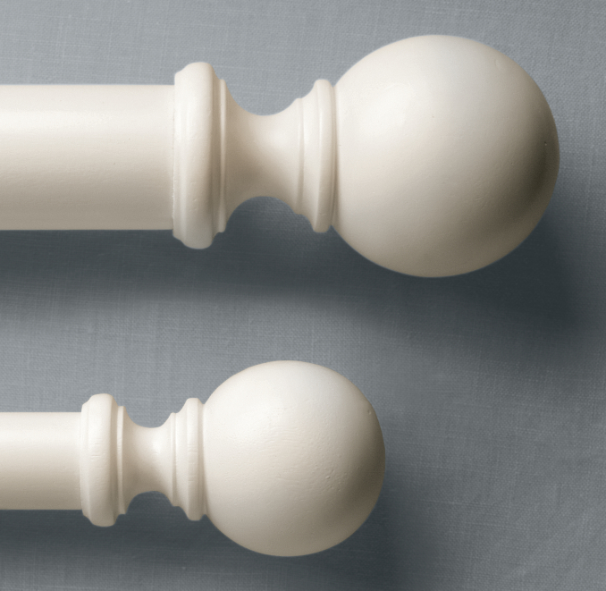 Solid Wood Rods Fluted | RH
