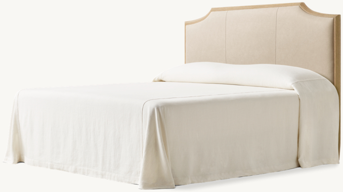 Shown in Italian Cavallino Ivory with Greige Oak finish.