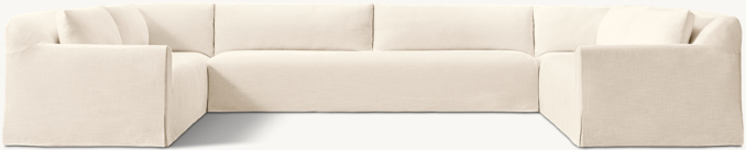 Monastère Waterfall with Back Cushions U-Sectional