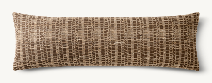 Kari Staggered Stripe Pillow Cover - King Bed Lumbar