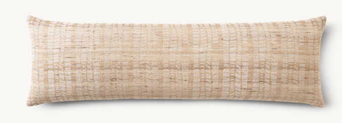 Kari Staggered Stripe Pillow Cover - King Bed Lumbar