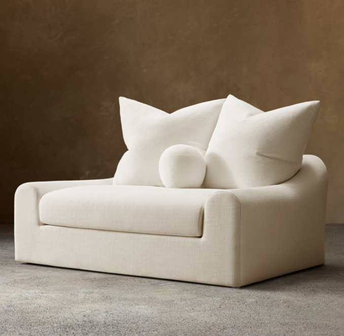 Shown in Natural Laundered Belgian Linen.