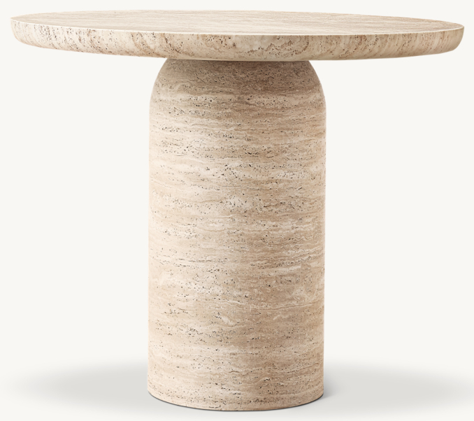 Shown in Italian Classico Travertine.