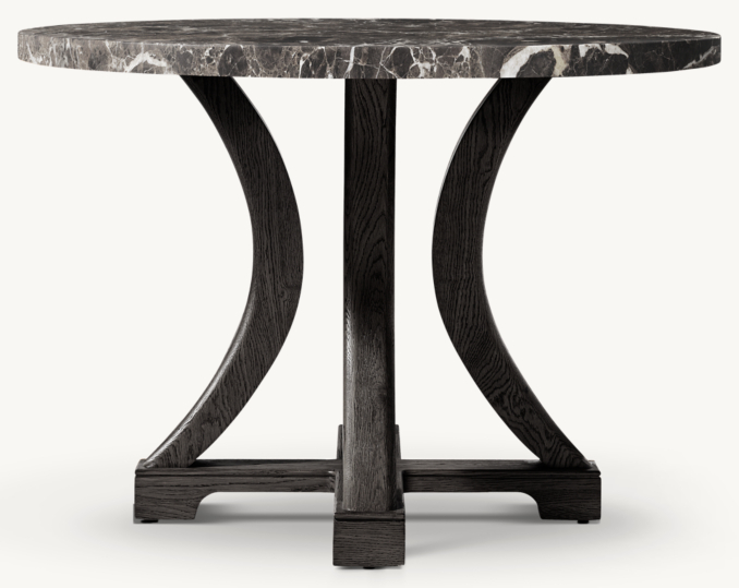 Shown in Black Oak/Black Emperador Marble.