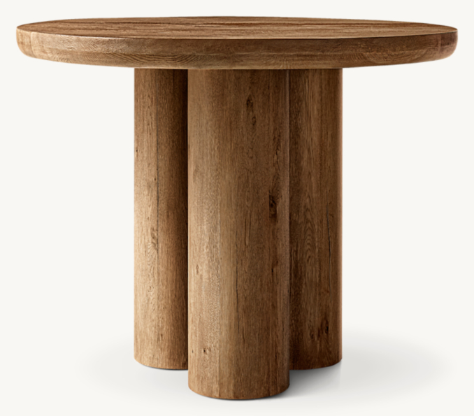 Shown in Aged Brown Oak.