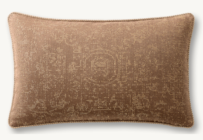 Claudine Medallion Pillow Cover - Lumbar