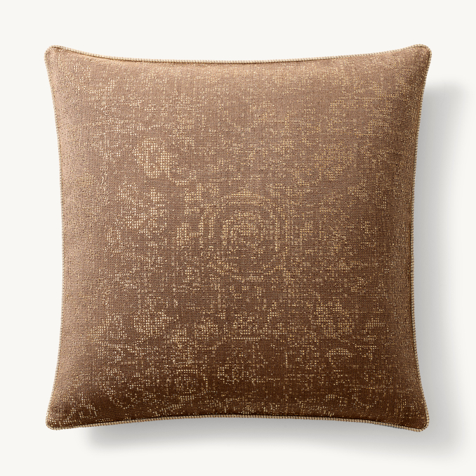 Claudine Medallion Pillow Cover - Square